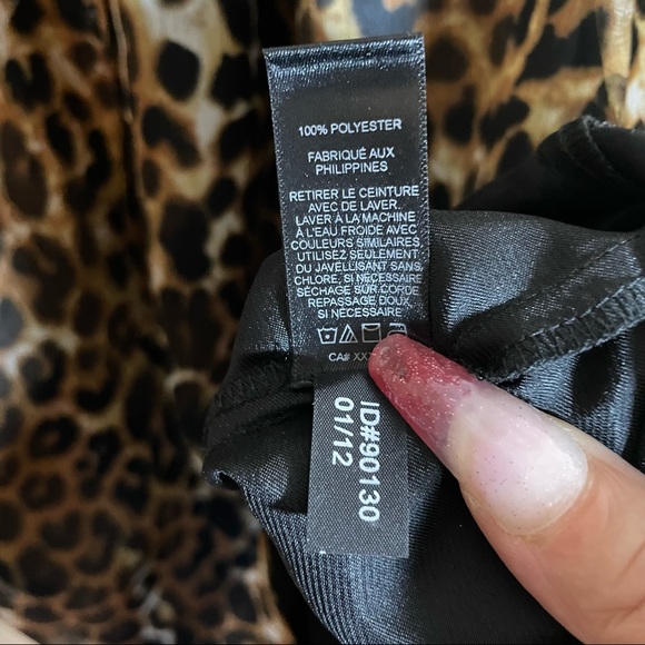 Express leopard animal print dress size XS - Picture 4 of 7